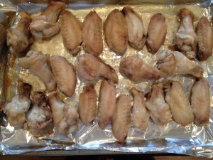 cooked wings