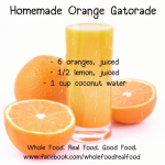 Homemade Orange Gatorade