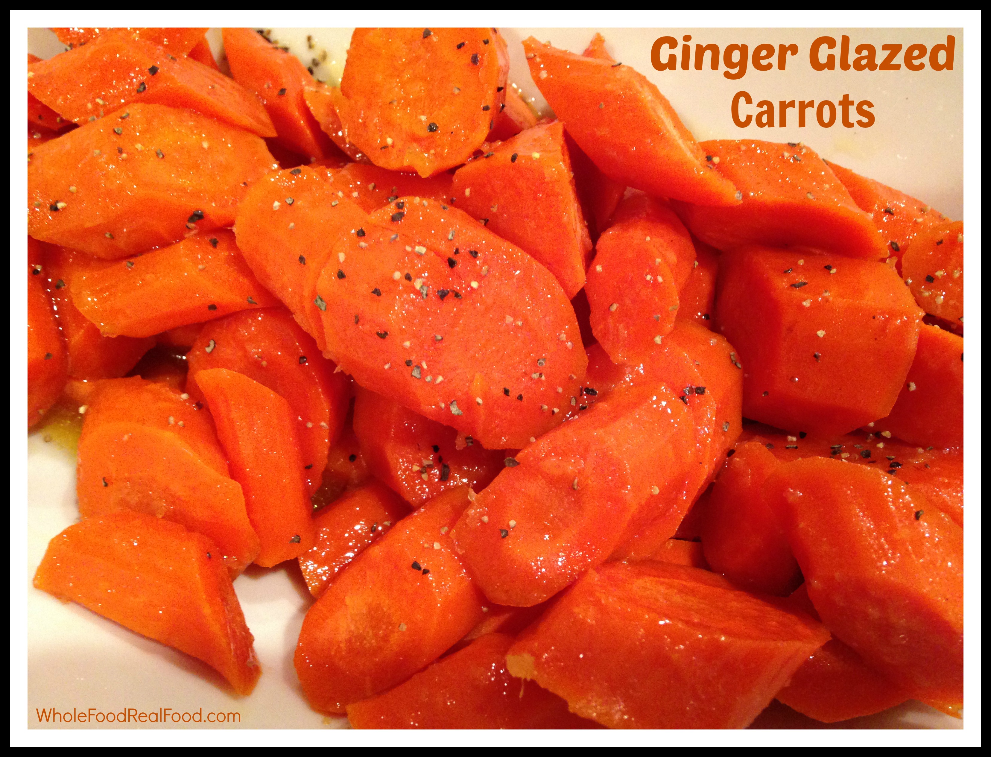 Glazed Ginger Carrots
