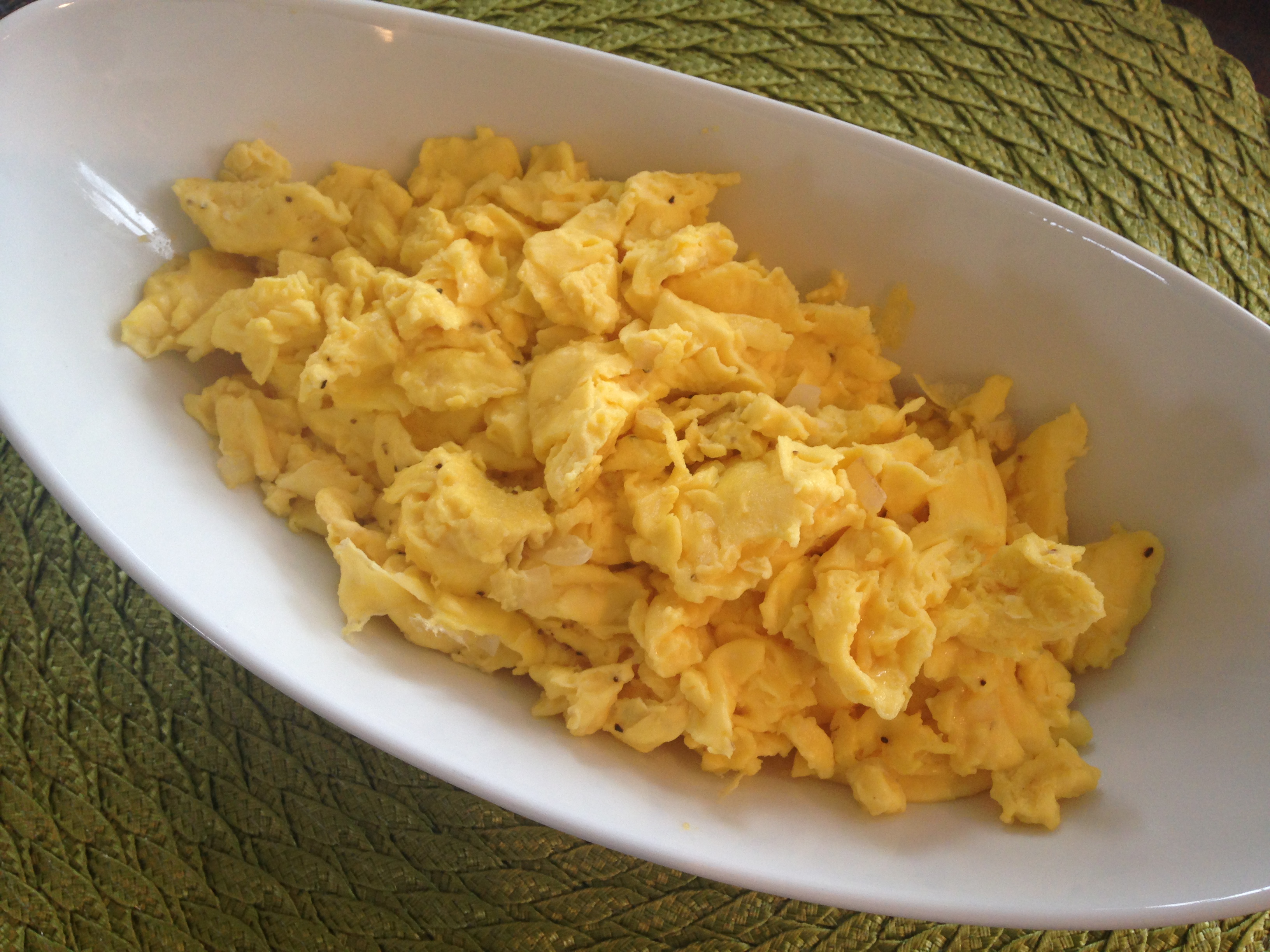 Scrambled Eggs with Shallots