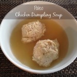 paleo chicken dumpling soup